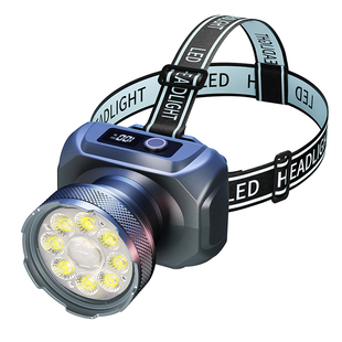浦尔曼头灯2026新款野外强光超亮户外登山徒步超长续航头戴照明灯