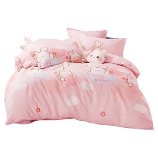 罗莱儿童家纺床上用品全棉纯棉被罩单人床男孩女学生宿舍单卖被套