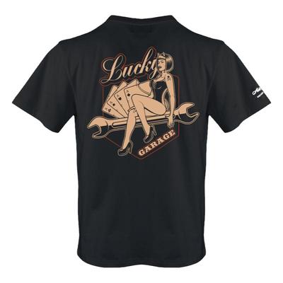 中国台湾ar机车复古扑克美女纯棉