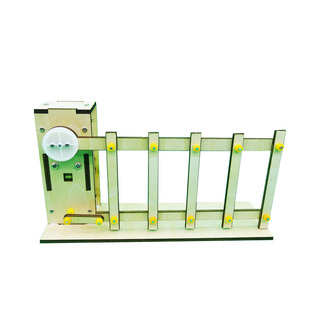 282手工作业科技小制作小发明DIY实验材料木制玩具模型道闸电动门