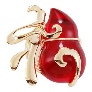 【紫罗兰正版】福抱胸针高档女精致个性百搭磁吸款胸花小众设计感