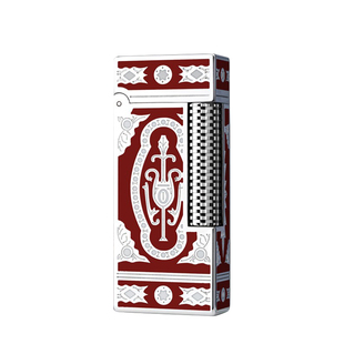 S.dubtnt法国都柏特打火机纯铜雕花小巧窄机不防风高档商务礼品