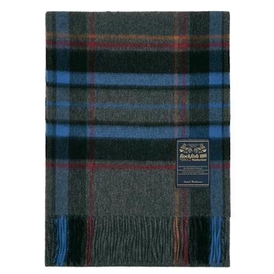 保暖经典格纹羊毛围巾