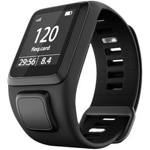适用于TomTom智能手表带Spark系列表带 Runner2/3代 Golfer2 Adventurer手表腕带硅胶透气Cardio + Music表带