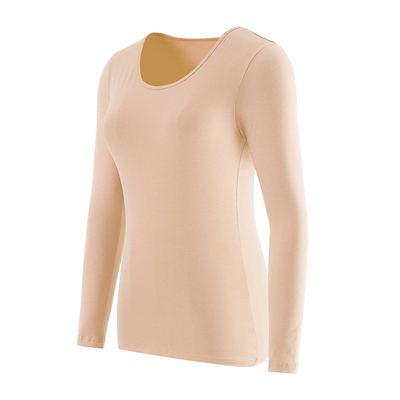 保暖纯棉圆领棉毛衫秋衣保暖内衣