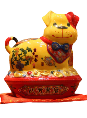 摆件存钱罐客厅桌面卡通镇宅