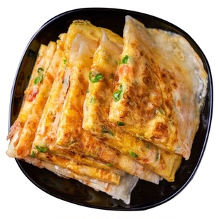 鸡蛋灌饼胚子手抓饼卷饼儿童无添加早餐饼半成品正品旗舰店速食