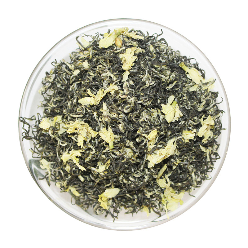 蒙顶飘雪茉莉花茶新茶