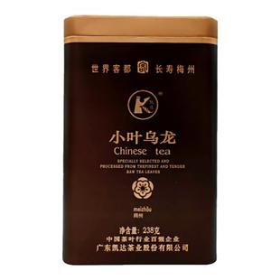 广东小叶乌龙凯达茶叶西岩山单丛238g凤凰单丛梅州大埔特产乌龙茶