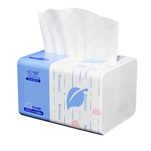468张抽纸面巾纸卫生纸巾擦手纸家用实惠装整箱批学生纸抽棉柔纸
