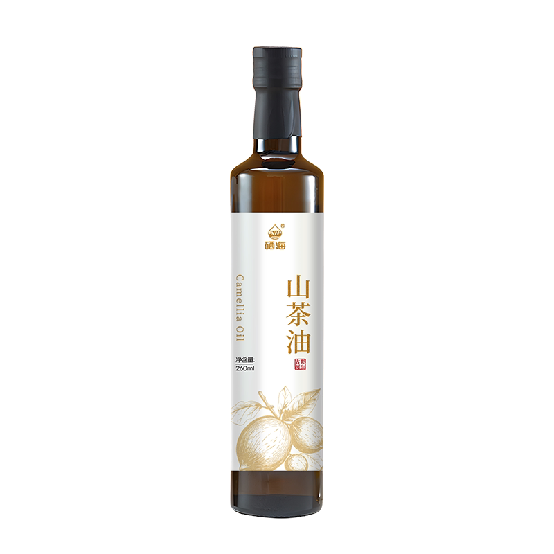 XH硒海野生山茶古树山茶油260ML官方正品孕妇宝宝营养健康油食用