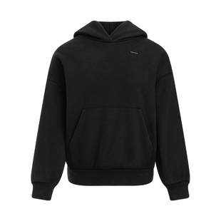 安德玛官方UA Icon 女子运动休闲高克重抓绒连帽宽松卫衣1386485