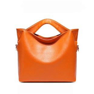 牛皮通勤女包2022新款时尚单肩斜挎包大容量简约翅膀包真皮手提包