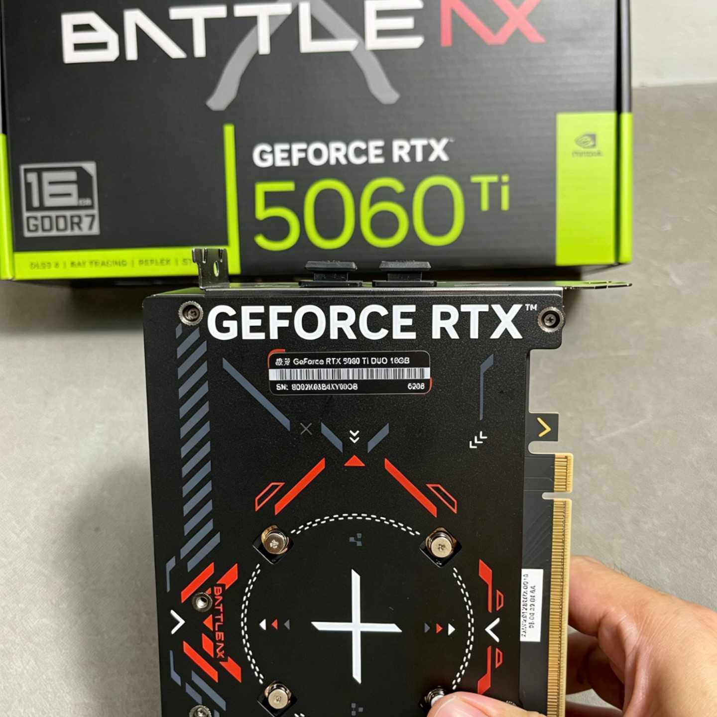 全新原装索泰 RTX5060Ti 16g AMP版显卡—议价图片
