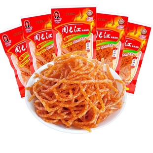 周长江 香辣丝 口口棒 小蹄筋 小豆条麻辣食品诱人儿时怀旧