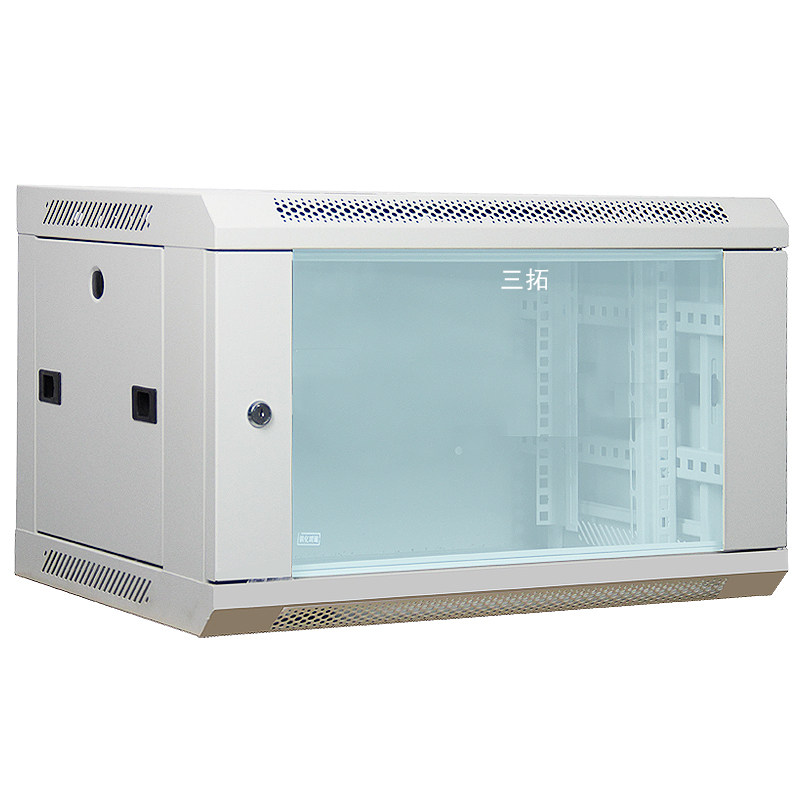 三拓T3.6606 机柜6u高350宽550深400弱电交换机路由器壁挂式墙柜音响功放网络机房家用小型机柜