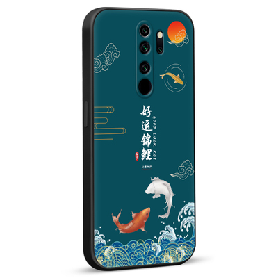 秋昊适用于红米note8pro手机保护壳nate8pro国潮m1906硅胶nt8pro卡通noet8pro 液态直边m1906g7e彩绘nt8p动漫