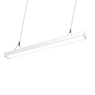 LED五面发光办公长条灯方通专用超市理发店办公室拼接造型吊灯