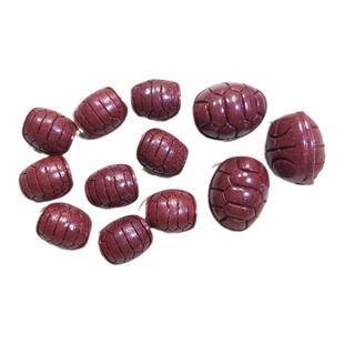 原矿朱砂紫晶砂富甲配件DIY材料辰砂DIY手链佛珠手串配件