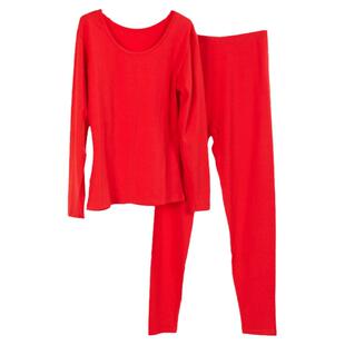 加肥加大码6XL保暖内衣女胖人200斤薄绒打底冬天秋衣裤套装线衣裤