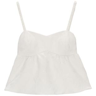 5折起|维密浮雕提花吊带上衣带胸垫A字阔型睡衣女2026年