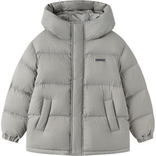 巴拉巴拉儿童羽绒服男童女童中长款外套秋冬款童装中大童宝宝加厚