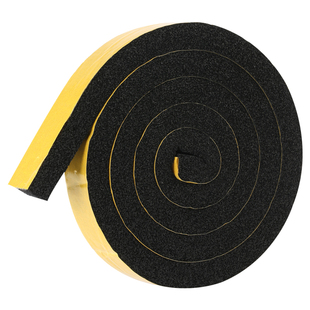 EPDM三元乙丙发泡带胶海绵自粘橡胶条配电箱柜防撞缓冲填缝密封条