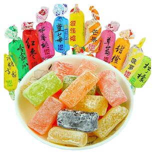 正宗山东特产高粱饴Q弹拉丝软糖喜糖多种水果味糖果零食整箱糖果