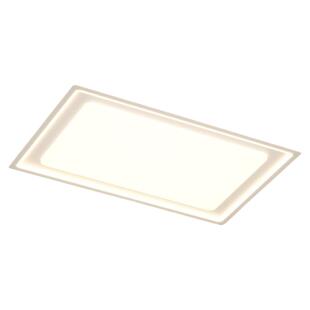 极简奶油风客厅主灯简约现代大气吸顶灯卧室护眼灯具全屋套餐组合