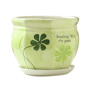 大号花盆陶瓷家用蝴蝶兰绿萝发财树三角梅君子兰文竹蟹爪兰专用盆