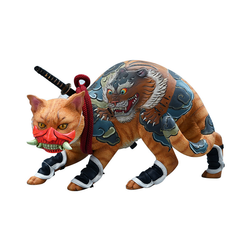【JXK官方店】日式浮雕纹身猫