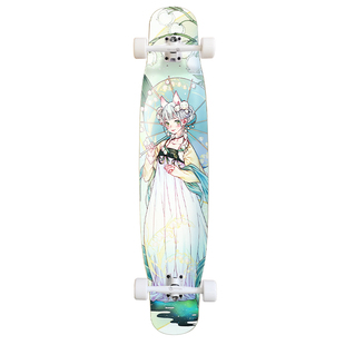 Meow喵板长板女生新rebirth舞板初学者四季系列专业板滑板