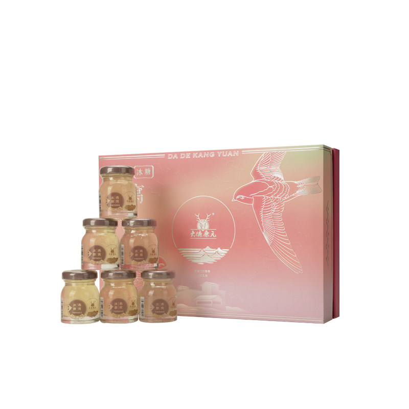 大德康元【泉州老字号】即食冰糖燕窝35g*6瓶  印尼原料 大赛银奖