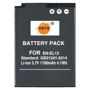 蒂森特en-el12适用于 尼康P300 P310 S9100 S9200 S9500相机电池