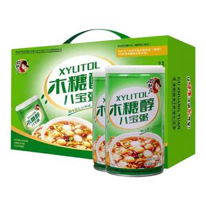无糖精八宝粥糖尿饼病人糖尿人专用零食食品官方旗舰店孕期整箱装