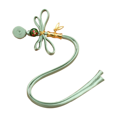 新中式旗袍盘扣手工蝴蝶流苏扣