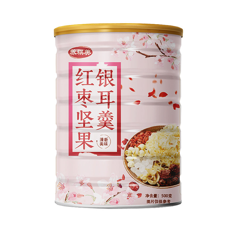冲泡即食红枣坚果银耳羹