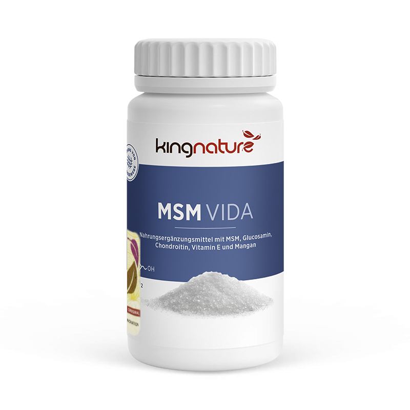 瑞士Kingnature氨糖软骨素维骨力氨基葡萄糖胶囊鲨鱼软骨素MSM