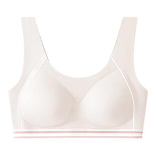 安菲雅高中生运动防震内衣15-18岁青少年女大童背心无痕高弹文胸