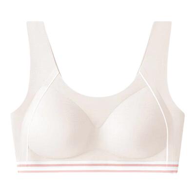 安菲雅高中生运动防震内衣15-18岁青少年女大童背心无痕高弹文胸