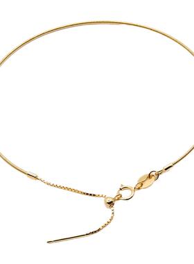 S925纯银穿针路路通手