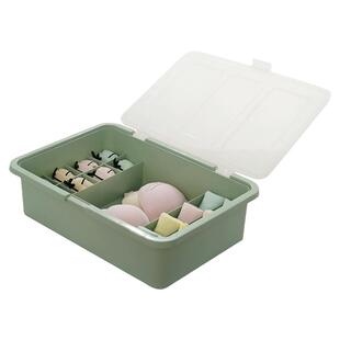 万派内衣收纳盒家用学生宿舍分格三合一内衣内裤袜子寝室收纳整理