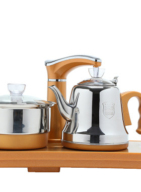 佳禄福烧水壶四环茶台上水茶具