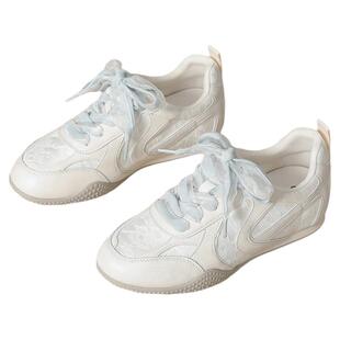 星期六内增高德训鞋女鞋2025新款冬季厚底小白鞋子女款阿甘运动鞋