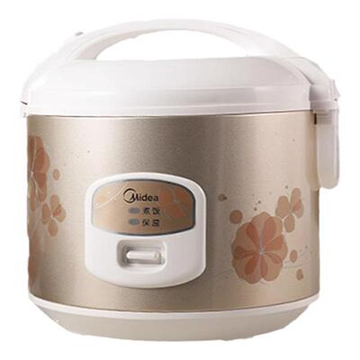 美的家用电饭煲老式机械式底盘加热不粘电饭锅3L4L5L官方正品