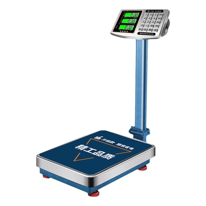 凯丰电子秤商用小型台秤100kg150公斤精准称重工业用300kg200磅秤