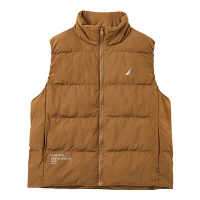 NAUTICA/诺帝卡童装男童女童羽绒马甲背心秋冬季儿童轻薄外穿鸭绒