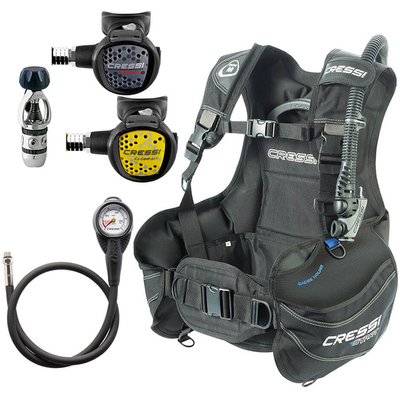 Cressi潜水教学入门水肺装备套装