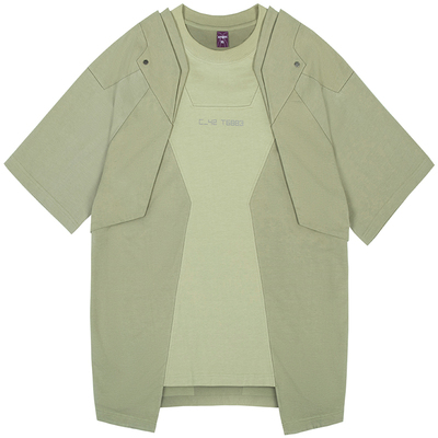 XIPHEVIL「深区近防恤」肩甲T恤