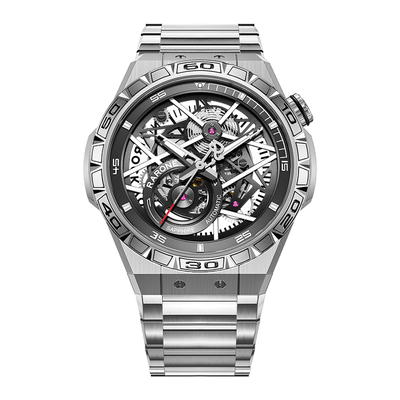 Rarone雷诺双子星Y轻商务男表